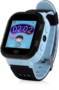 Детские часы с gps трекером Smart Baby Watch Wonlex GW500S голубые - Умные часы с GPS Wonlex - Wonlex GW500S (Q65) - Магазин часов с gps Wonlex